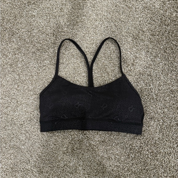 Lululemon Black Sports Bra - Picture 1 of 4